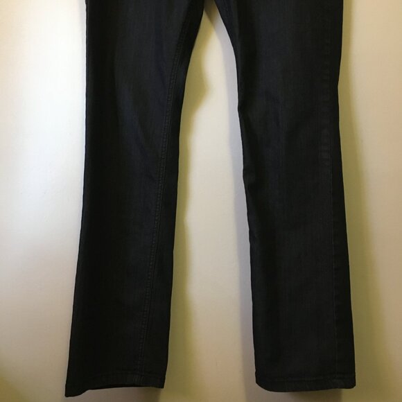 Y2K Liquid X Dark Dark Triple Button Denim Jeans - Picture 7 of 16